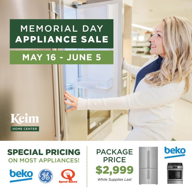 memorial day appliance sale 