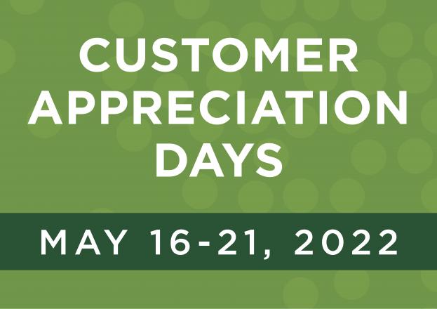 Customer Appreciation Days 2022 - Event Graphic 