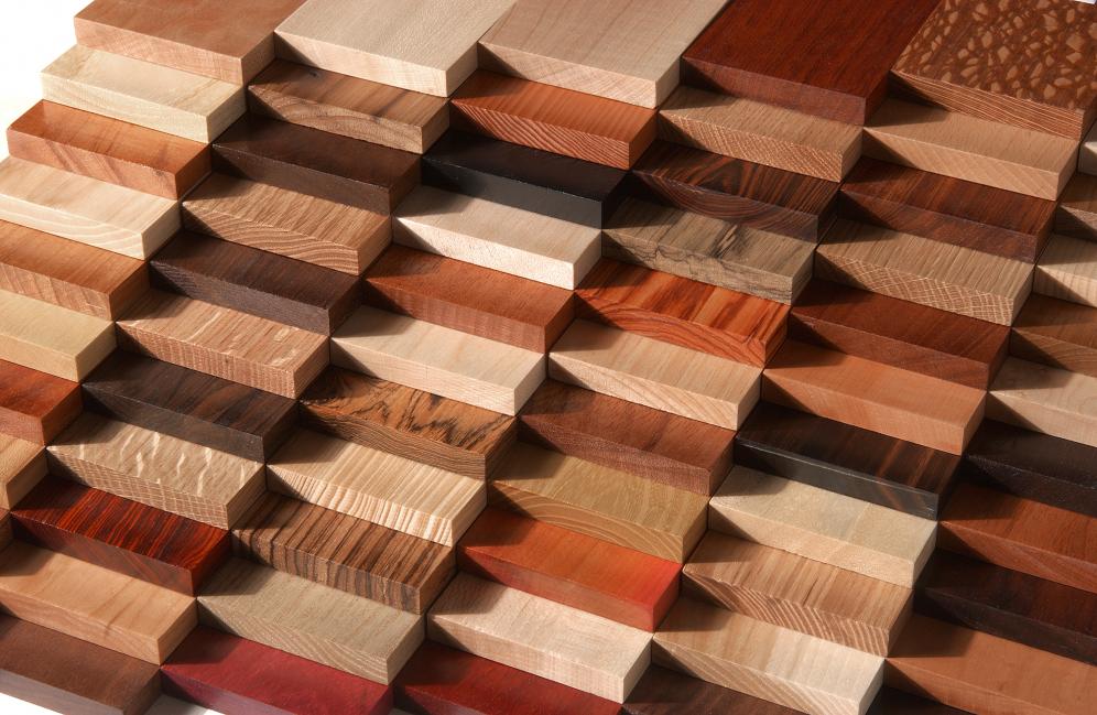 Druhy dreva používané na výrobu pier