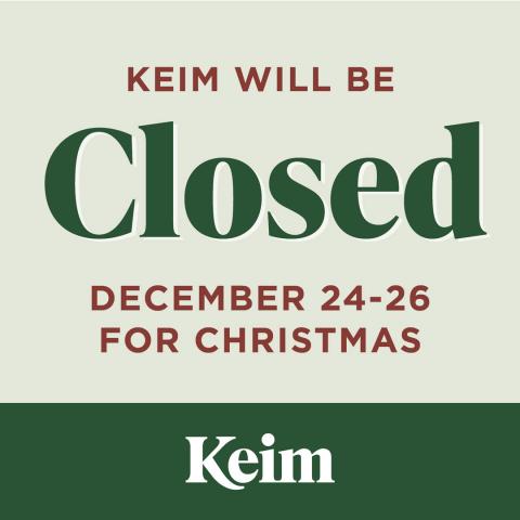 Closed for Christmas 