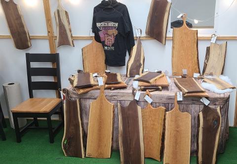 Samples of Chacuterie Boards